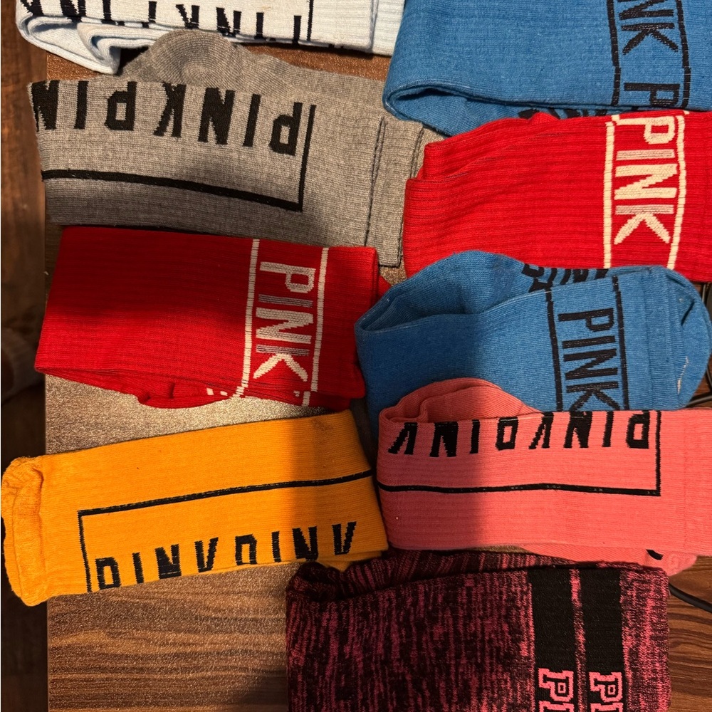 PINK Victoria's Secret Men's Vibrant Sock Collection